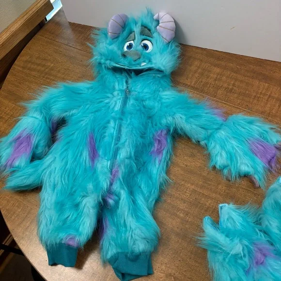 Disney Infant MONSTERS INC. SULLEY COSTUME 0-3 MONTHS Baby - Picture 2 of 10